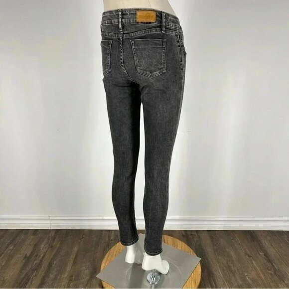 ❤️ Sherman Morgan faded black gray slim Jeans 9/29 - Picture 4 of 13